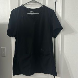 Black Cherokee scrub top